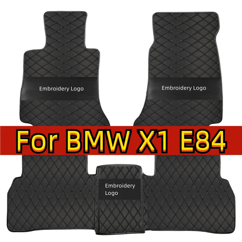 Car floor mats for BMW X1 E84 2010 2011 2012 2013 2014 Custom auto foot Pads automobile carpet cover