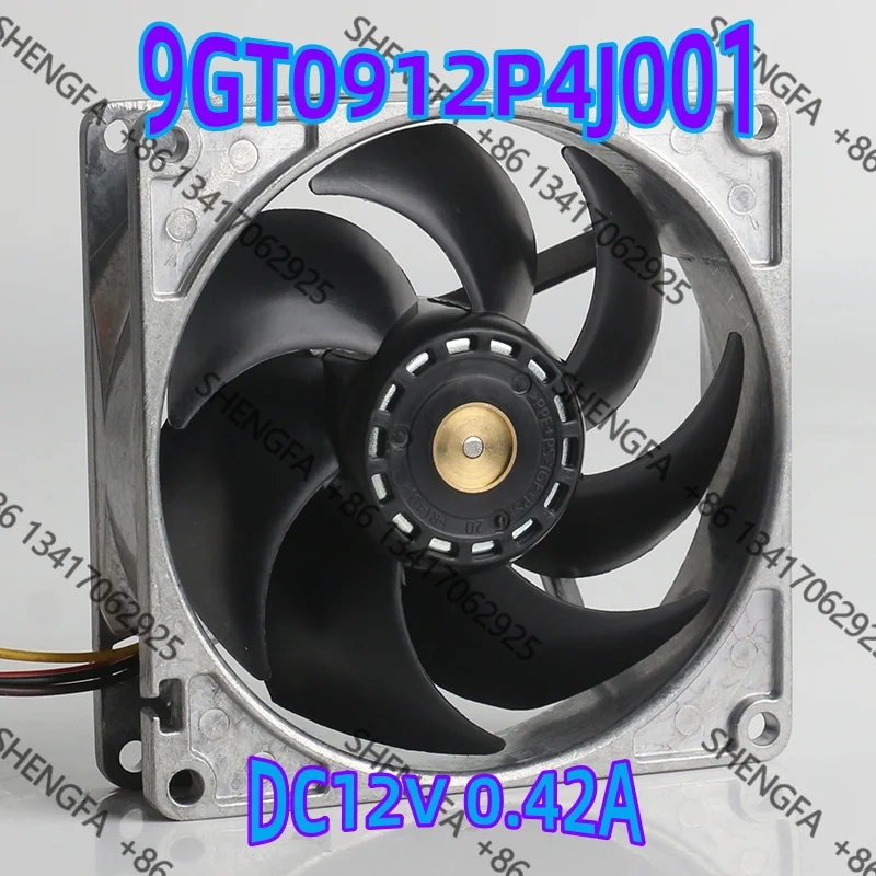 9GT0912P4J001 Brand-new original genuine Sanyo 9025 90X90X25MM 12V 9CM metal frame with cooling fan