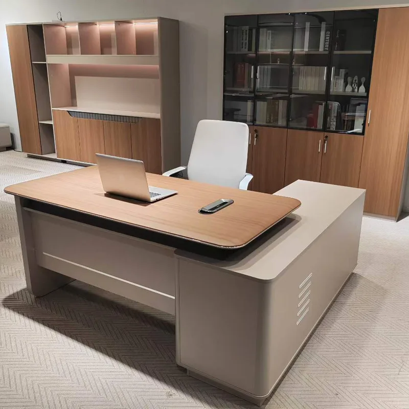 CEO desk High-End Executive , Modern Minimalist Design, Suitable General Manager'S Office, Single-Person Desk For Leaders And