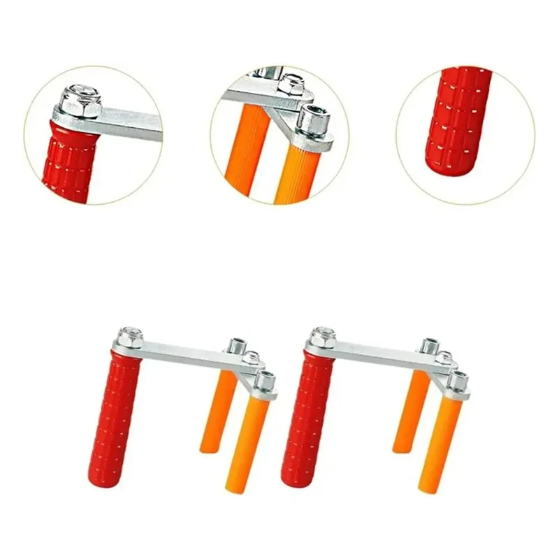 ABJI-Board Lifter Labour Drywall Bracket With Comfort Grip Clip Hand Lifting Clamps Slab And Glass Handling Tool Labour