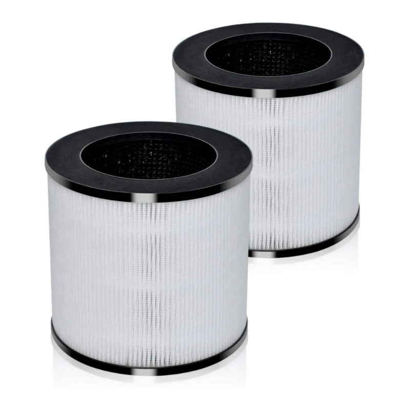 M2EE 2 Pack Filtration for Medify MA-14 MA-14W MA-14B Air Purifiers High Efficiency Activated Carbon Filter Cartridge-Element