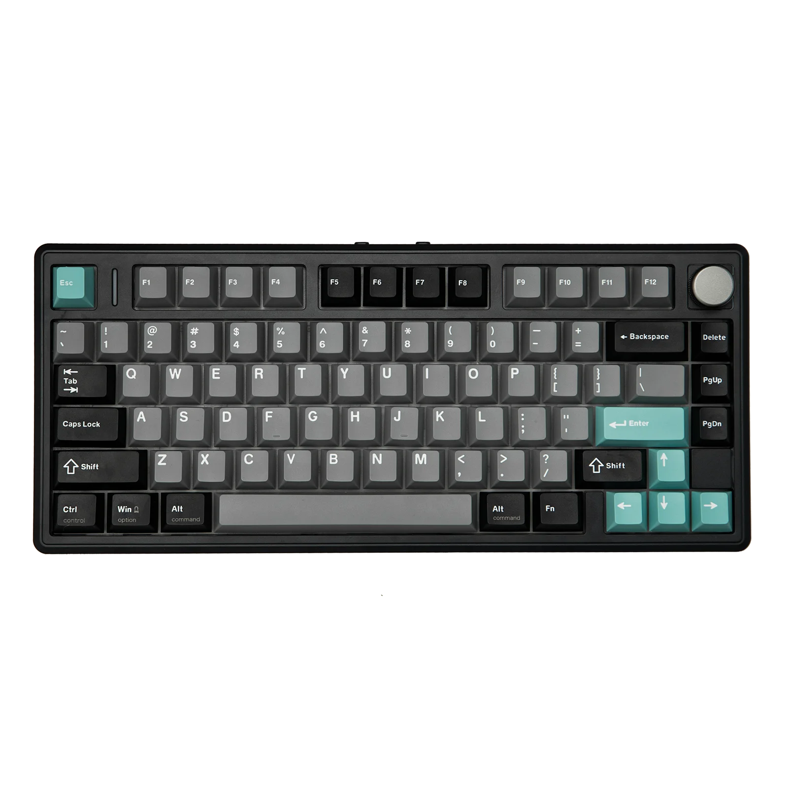 EPOMAKER TH80 V2 75% ANSI US Layout Gasket Tri-mode draadloos mechanisch gamingtoetsenbord met 8000mAh batterij en RGB-achtergrondverlichting - afbeelding 1