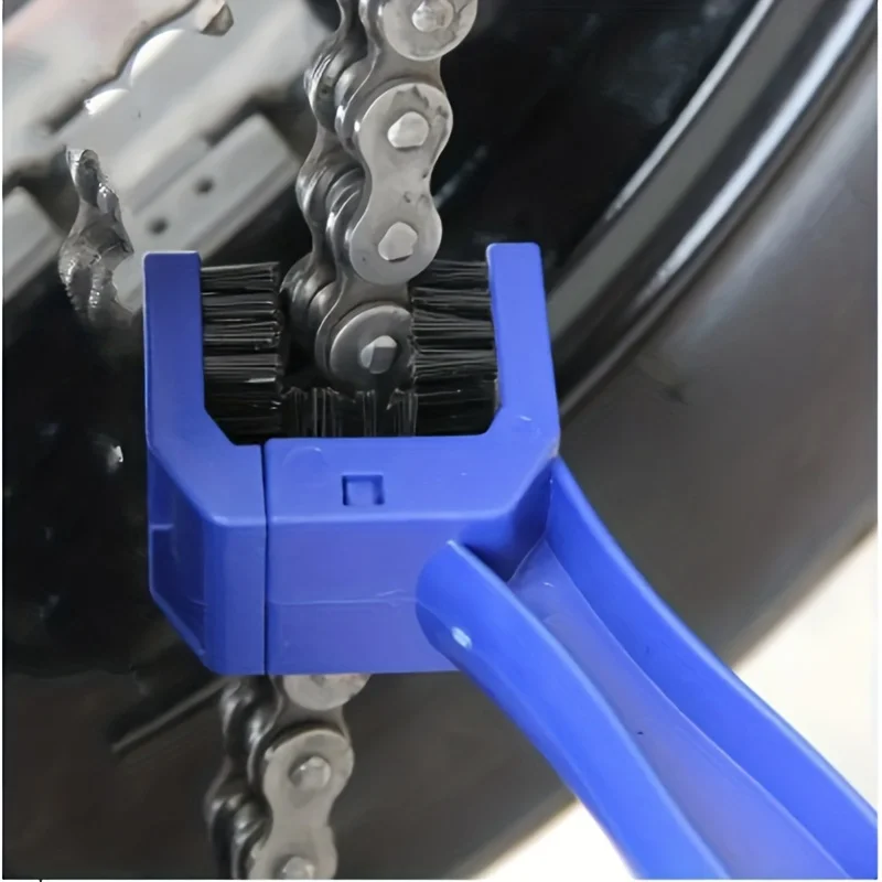 Motorcycle Chain Washer Universal Rim Care Tire Cleaning Brushes Bike Gear Chain Maintenance Cleaner Dirt Brush Cleaning Tool