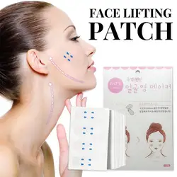 40/200PCS Invisible Wrinkle Removal Sticker - V Face Lift Tapes Patch Facial Slimming Mask