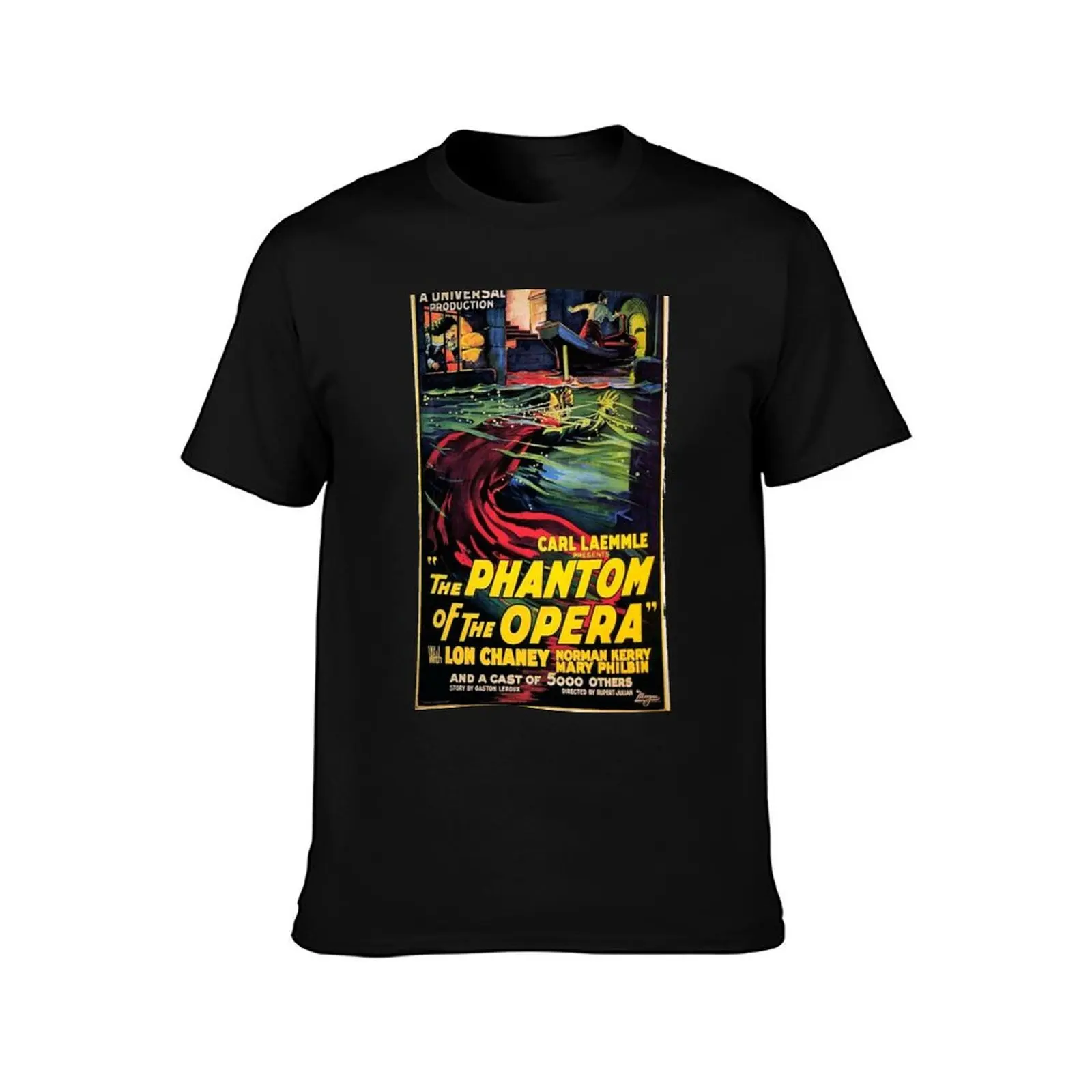 The Phantom of The Opera T-Shirt Fashion Simple Casual Tee Shirt