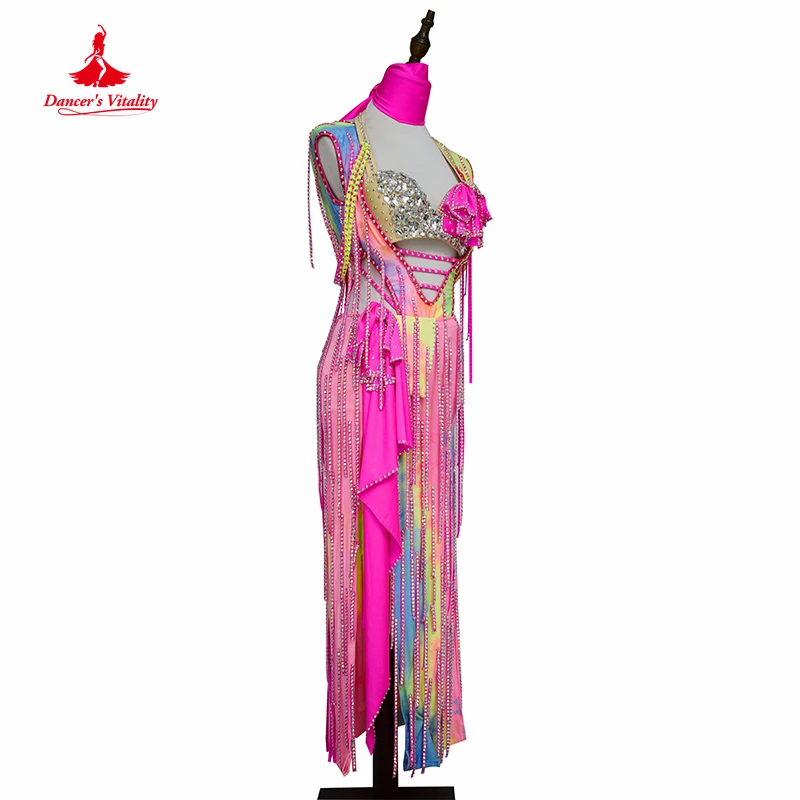 Belly Dance Performance Costume for Women Children Baladi Shaaby Competition Costume Robe Customzied Shabbi clothing Dresses