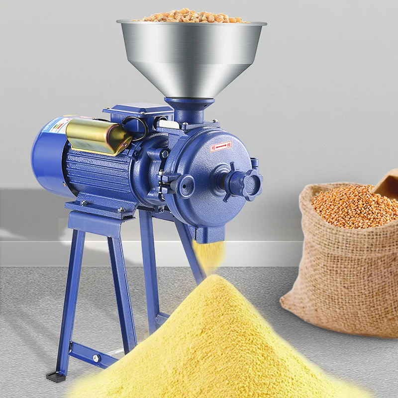 Grains Spices Cereals Coffee Dry Food Grinder Machine Grist mill Home Beans Espresso Electric Medicine Powder Crusher 2500W