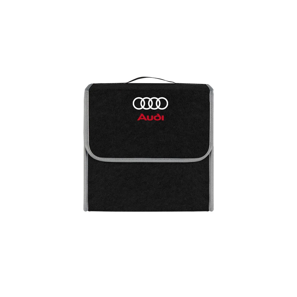 Kofferraum-Aufbewahrungsbox Werkzeugkoffer Organizer Tasche Zubehör für Audi Sline S3 S4 S5 S6 S7 RS Quattro Q7 Q5 Q3 A4 B8 8P A3 A6 C7 A5