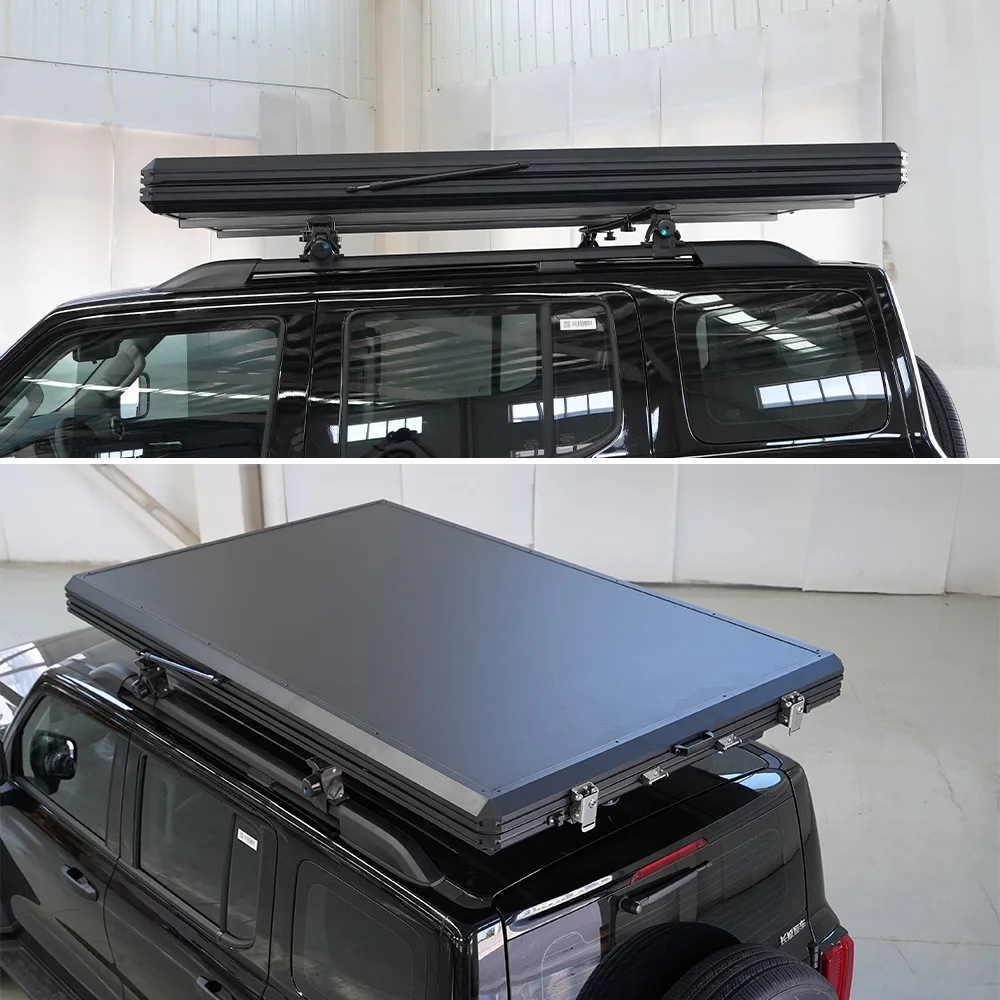 

Customized Auto Rooftoptent 4Wd 4X4 Off Road Camper Car Foldable Hard Shell Slim Roof Tent for Fast Shipping