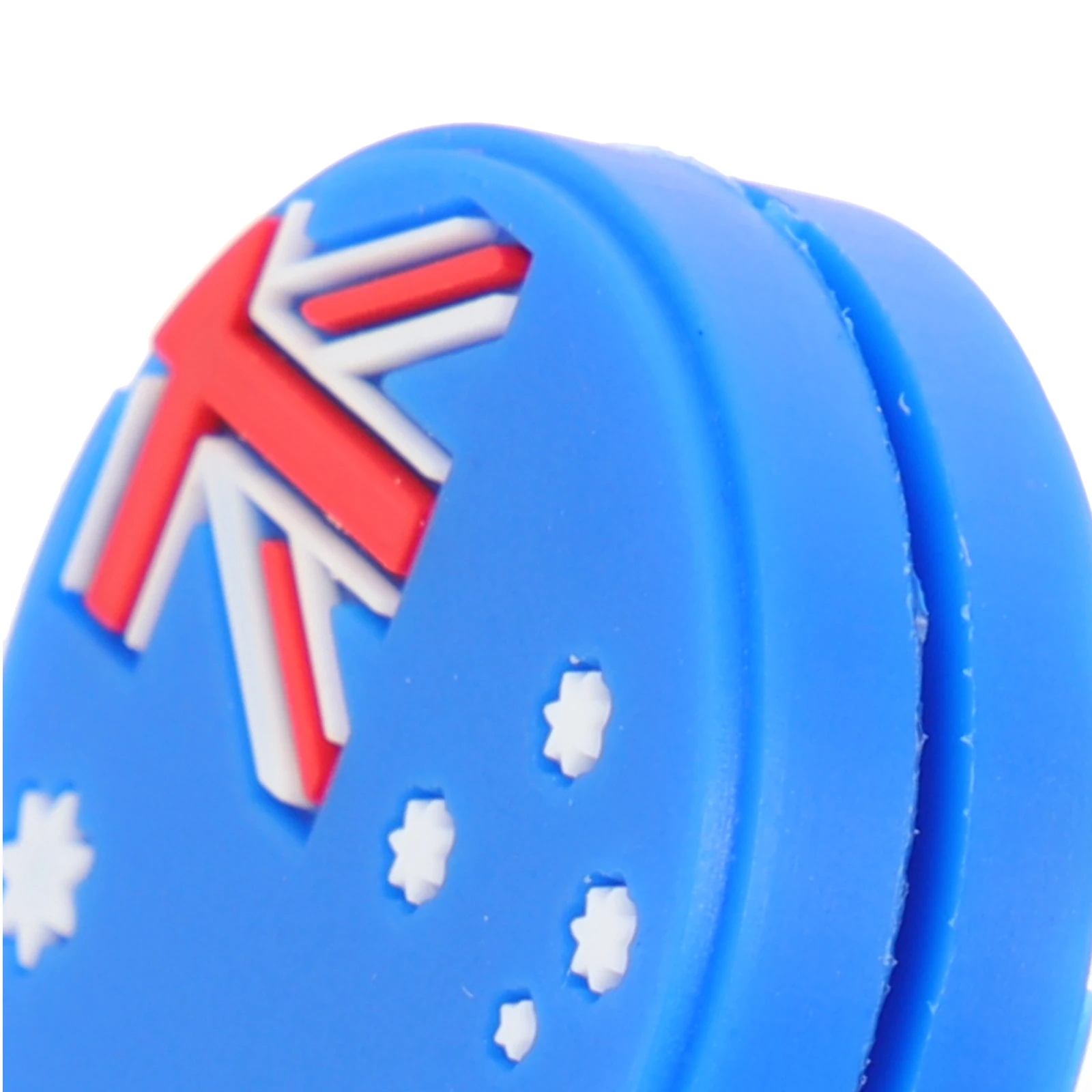 

6pcs Tennis Racket Shock Absorber Premium Silicone Vibration Dampener National Flag Designed Tennis Accessory Less Shocking