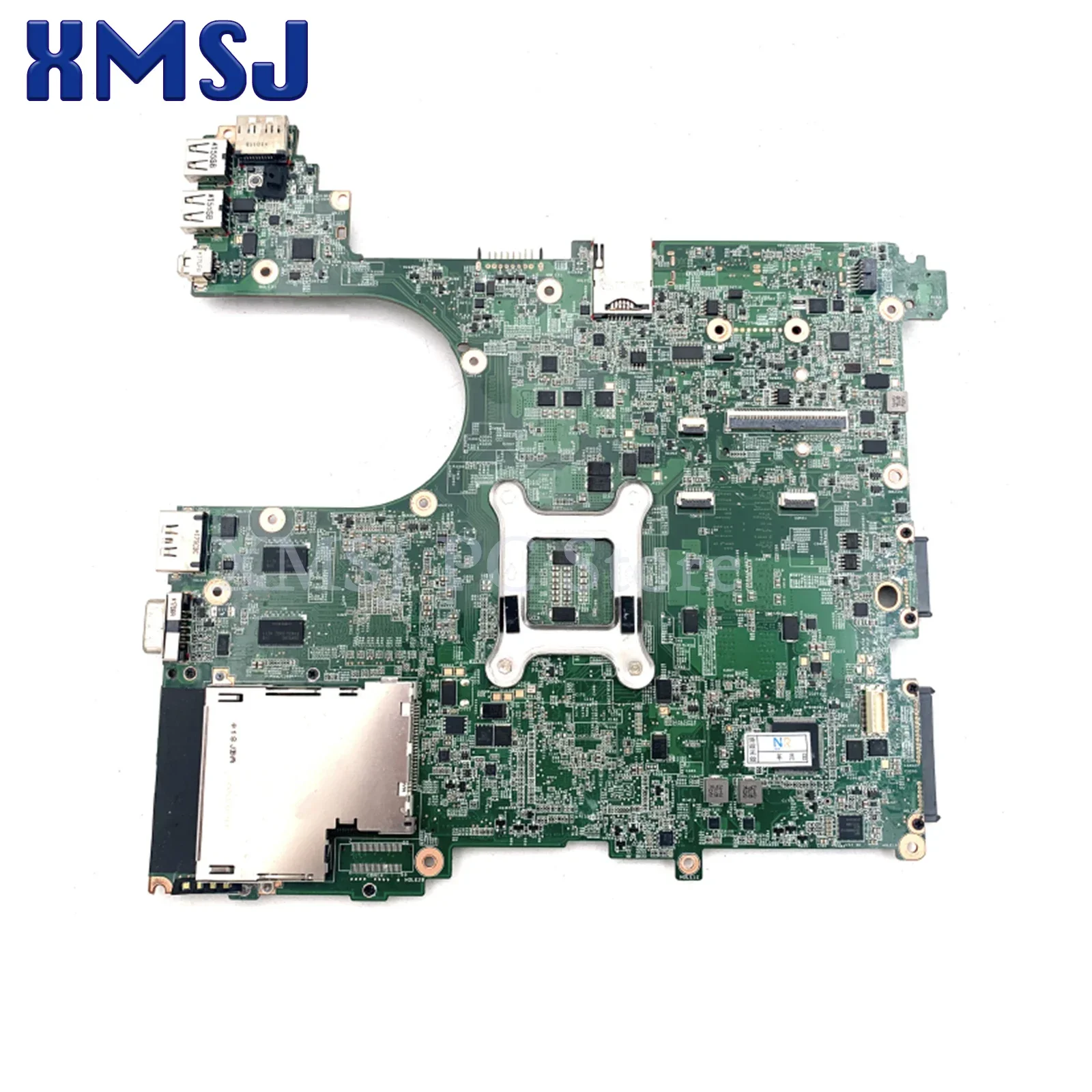 XMSJ For HP EliteBook 8560P 6560B 646967-001 Laptop Motherboard QM67 DDR3 HD 6470M Full Test Mainboard