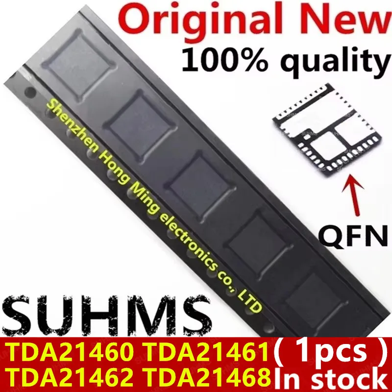 TDA21460 TDA21461 TDA21462 TDA21468 TDA21460AUMA1 TDA21461AUMA1 TDA21462AUMA1 TDA21468AUMA1 QFN-39, 1 개, 100% 신제품