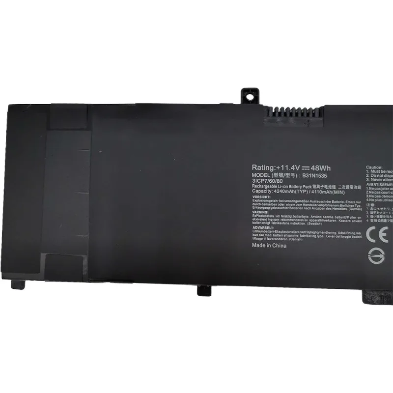 ل Asus ZenBook UX310 UX310UA UX310UQ UX310UF UX410 UX410UA UX3410UA UX410UQ U4000U U400UQ B31N1535 استبدال بطارية الكمبيوتر المحمول