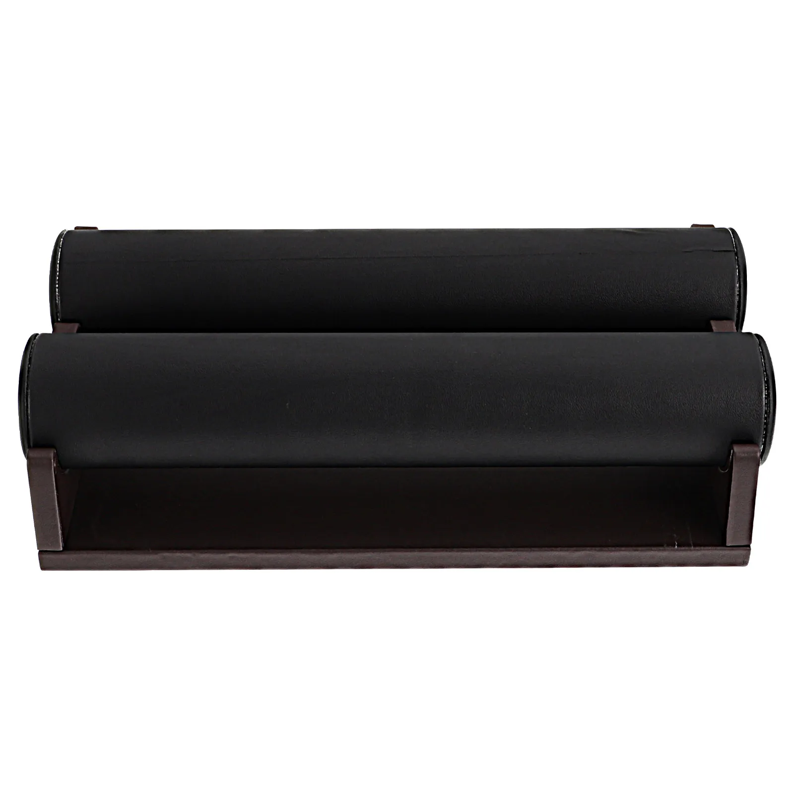 Detachable PU Double Tube Bracelet Display Rack for Organizing Jewelry At Home Or Store Space Saving Scratch Proof