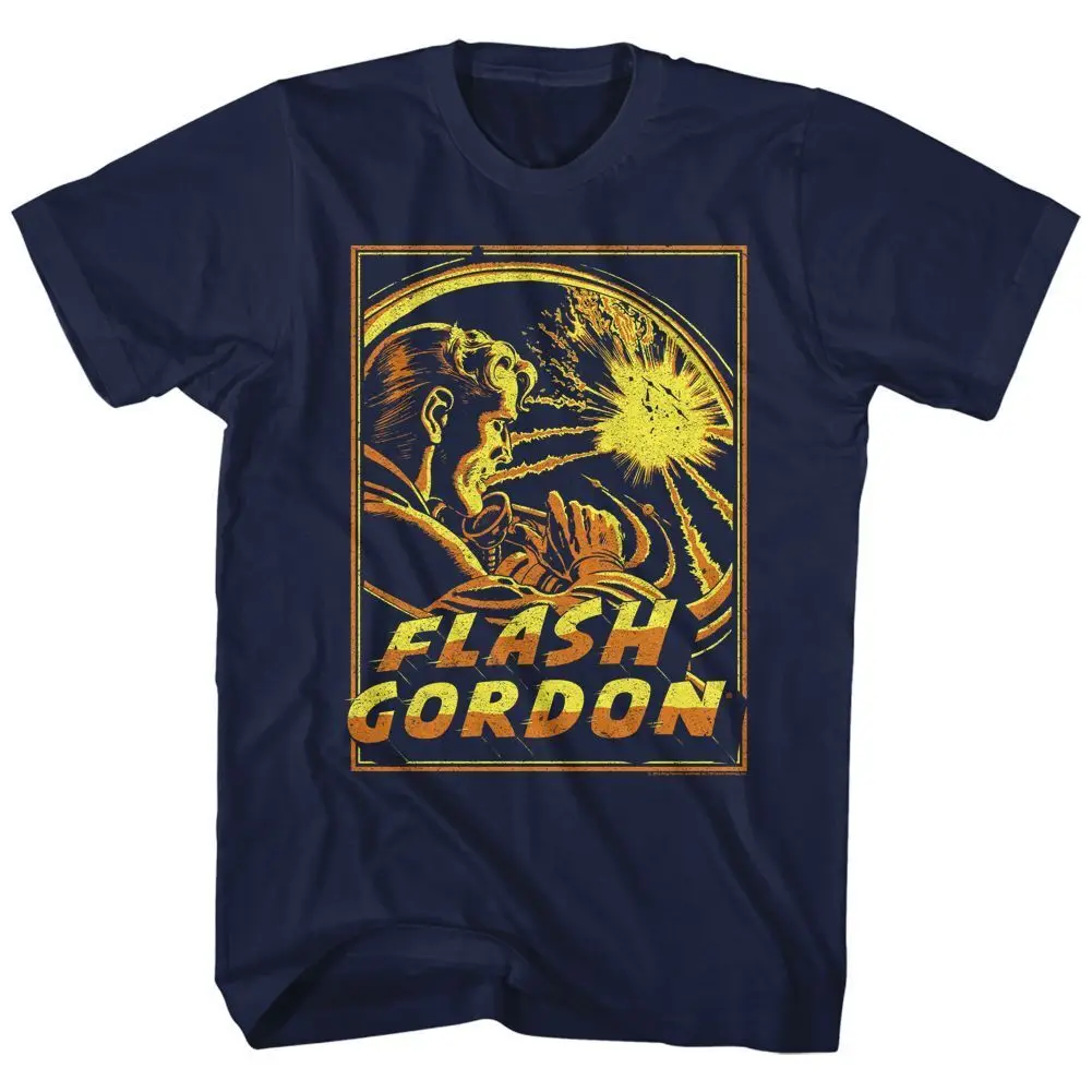 Flash Gordon Space Explosion Comics T Shirt