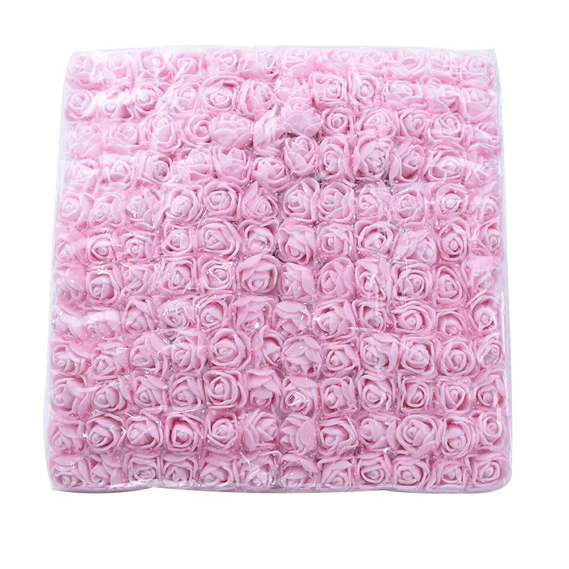 144 Stück Künstliche Blumen aus PE-Garn, Rosen für Außenbereich, UV-Schutz, Großhandel, Gartenbogen, Wandkranz, Hochzeit, Heim-DIY, Geschenkbox, Festlichkeiten – Detail 12