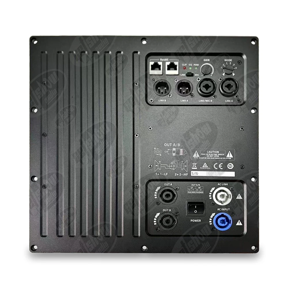 

GETSHOW 1200+400+400W Professional DSP Amplifier 2.1 Sound System Amplifier Module Plate Amplifier
