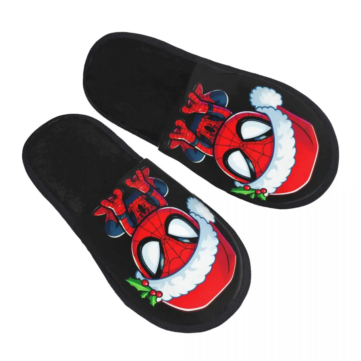 

Удобные тапочки из пены с эффектом памяти, женские домашние туфли в отеле с героями мультфильмов «Человек-паук» на заказ