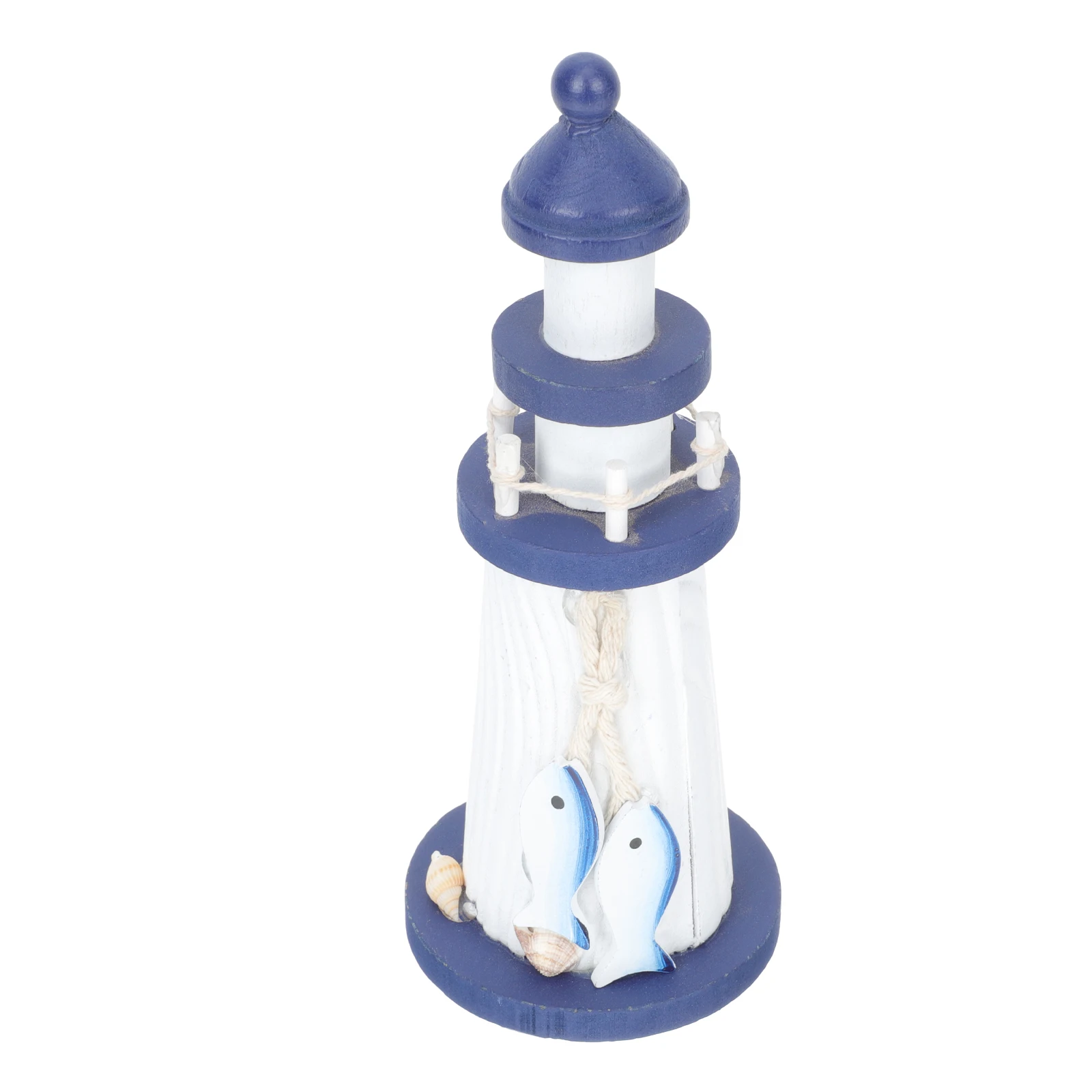 

Wooden Lighthouse Decor Mediterranean Style Crafts Coastal Theme Bedroom Kids Room Home Crafts Material