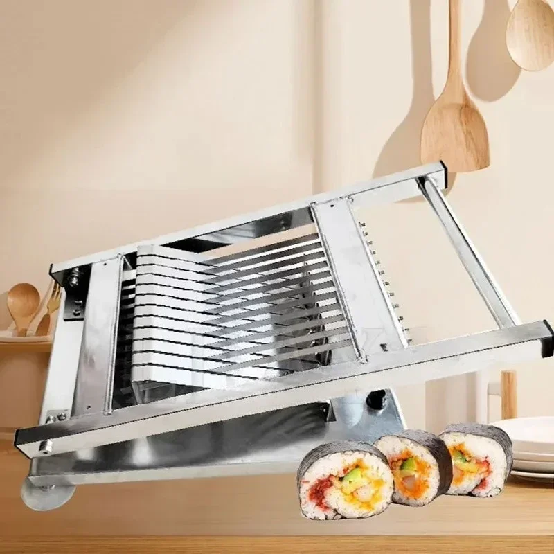 Manuelle Japan Rice Sushi Roll Cutter Kommerzielle Sushi Roll Slicer Schneidemaschine