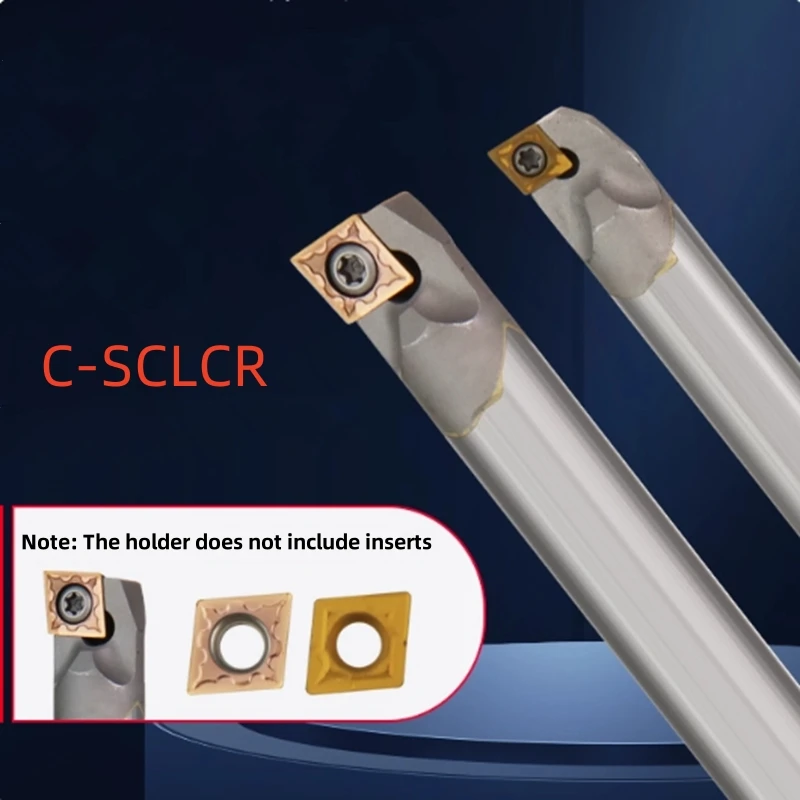 

C04H-SCLCR03 SCLCR04 C16Q-SCLCR06 SCLCR Твердосплавные расточные инструменты Резак из вольфрамовой стали Токарный инструмент CCGT03 Твердосплавная пластина CCMT