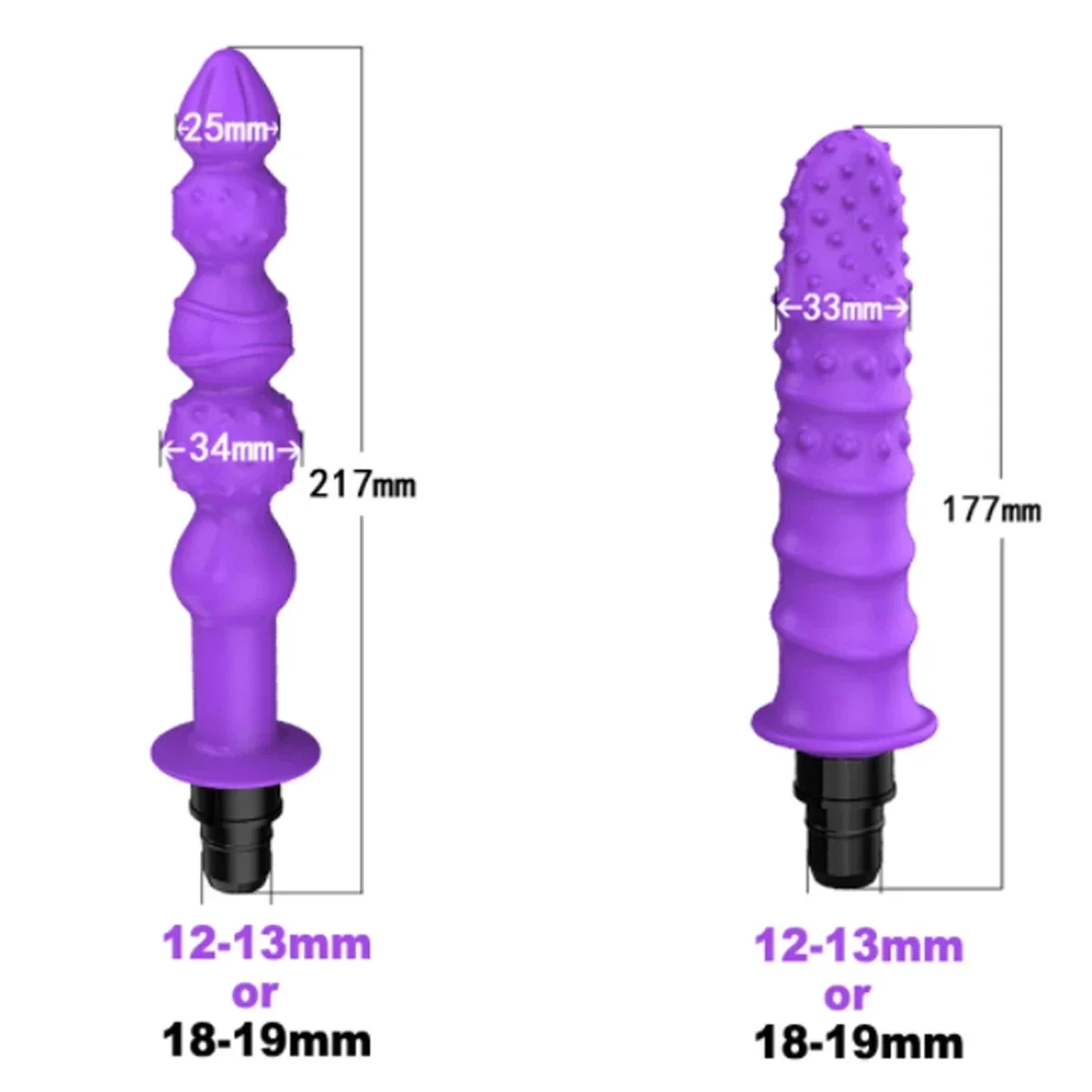 Massage Gun Heads Vibration Dildo Sex Penis Adult Vibrats Fascia Toys Slicone Heads Gun Percussion Vibrators For Women Man