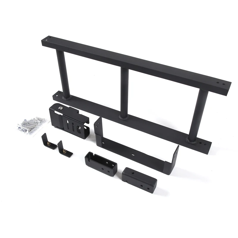 Car Rear Tail Door Ladder Climbing For Land Rover Defend 90 110 130 2004-2019 Black Aluminum Exterior Accessories