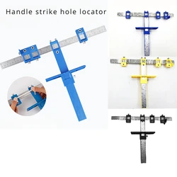 Furniture Woodworking Hole Locator Adjustable Auxiliary Installation Hole Positioning Tool