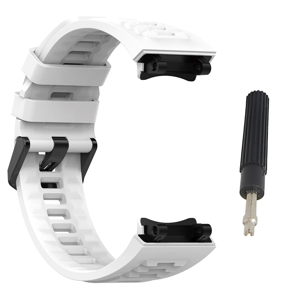 สายรัดข้อมือซิลิโคนเครื่องมือนาฬิกาสร้อยข้อมือกีฬา Watchband สมาร์ทนาฬิกาอุปกรณ์เสริมสําหรับ Amazfit T-Rex 2 A2169