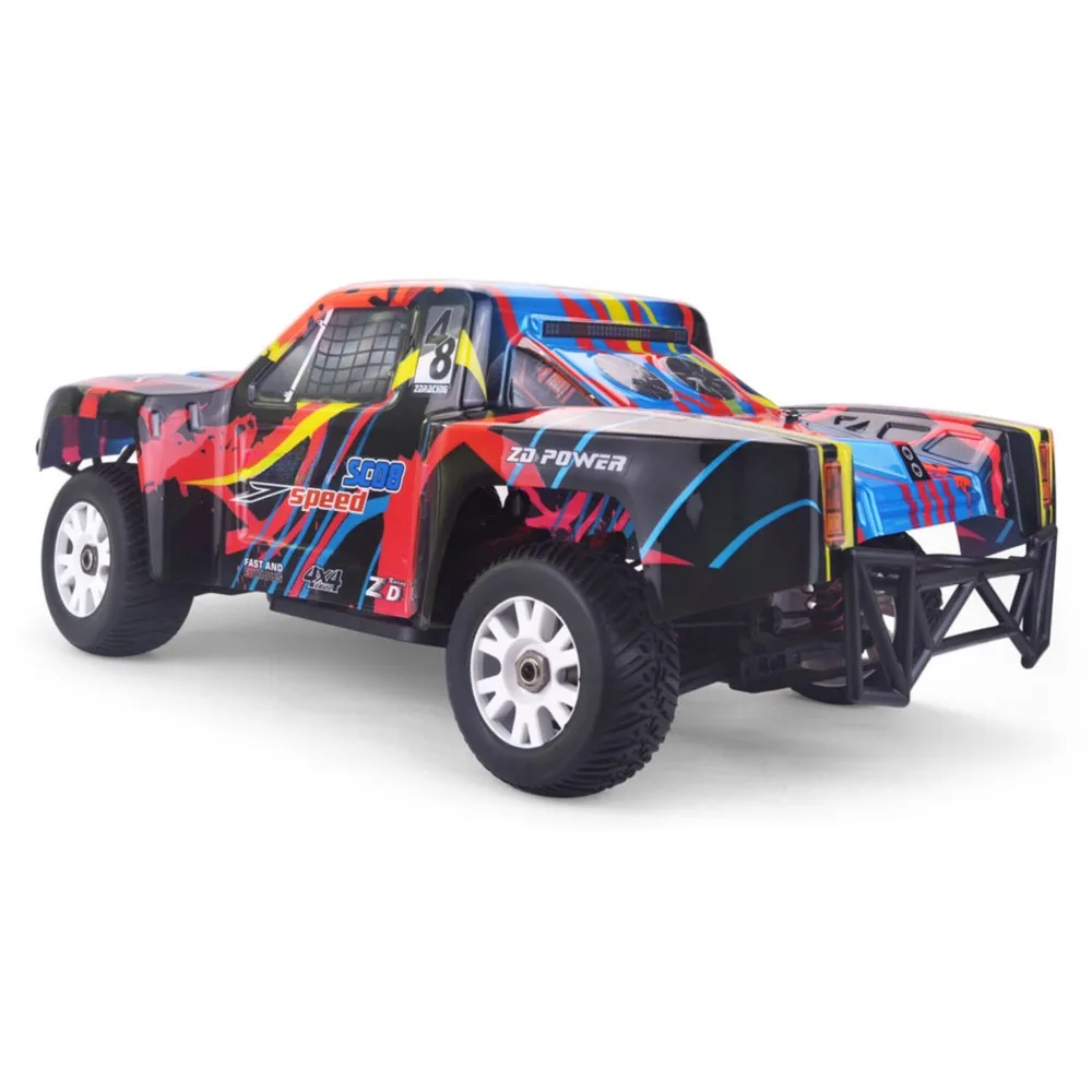 1:8 RC sin escobillas 4WD camión de recorrido corto de alta velocidad RTR ZD Racing pastilla de Control remoto de alta velocidad 70 KM: H modelo de coche nivel profesional