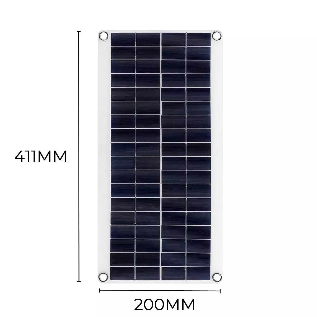 Panneau solaire polycristallin omni-in, panneau de développement solaire, panneau de batterie solaire, 15W