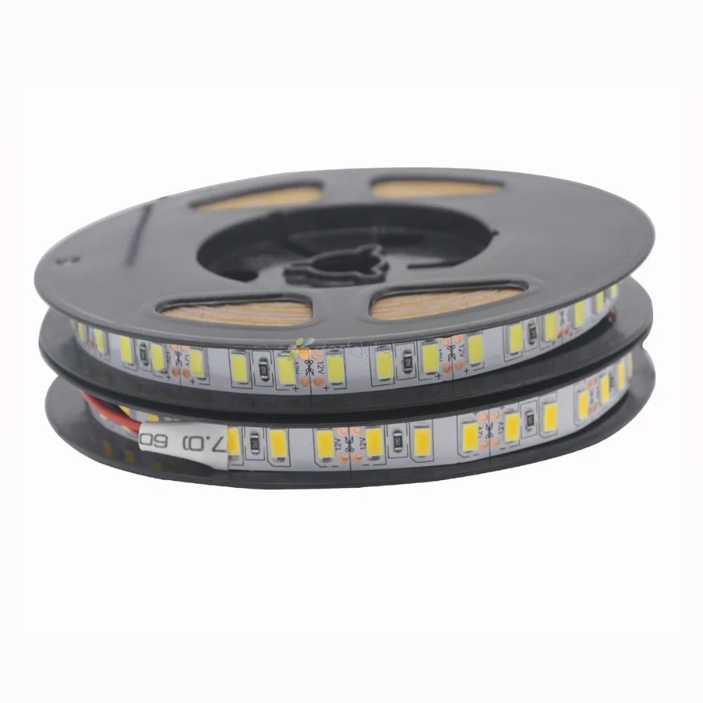 Super bright 120led/m 5630 flexible led strip IP20/IP66 waterproof, 12V 600 LED tape  white/warm white color