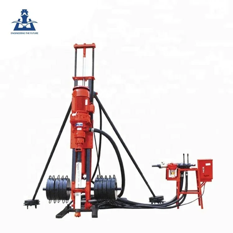 Kai shan Air DTH water bore well percussion water well drilling rig equipment