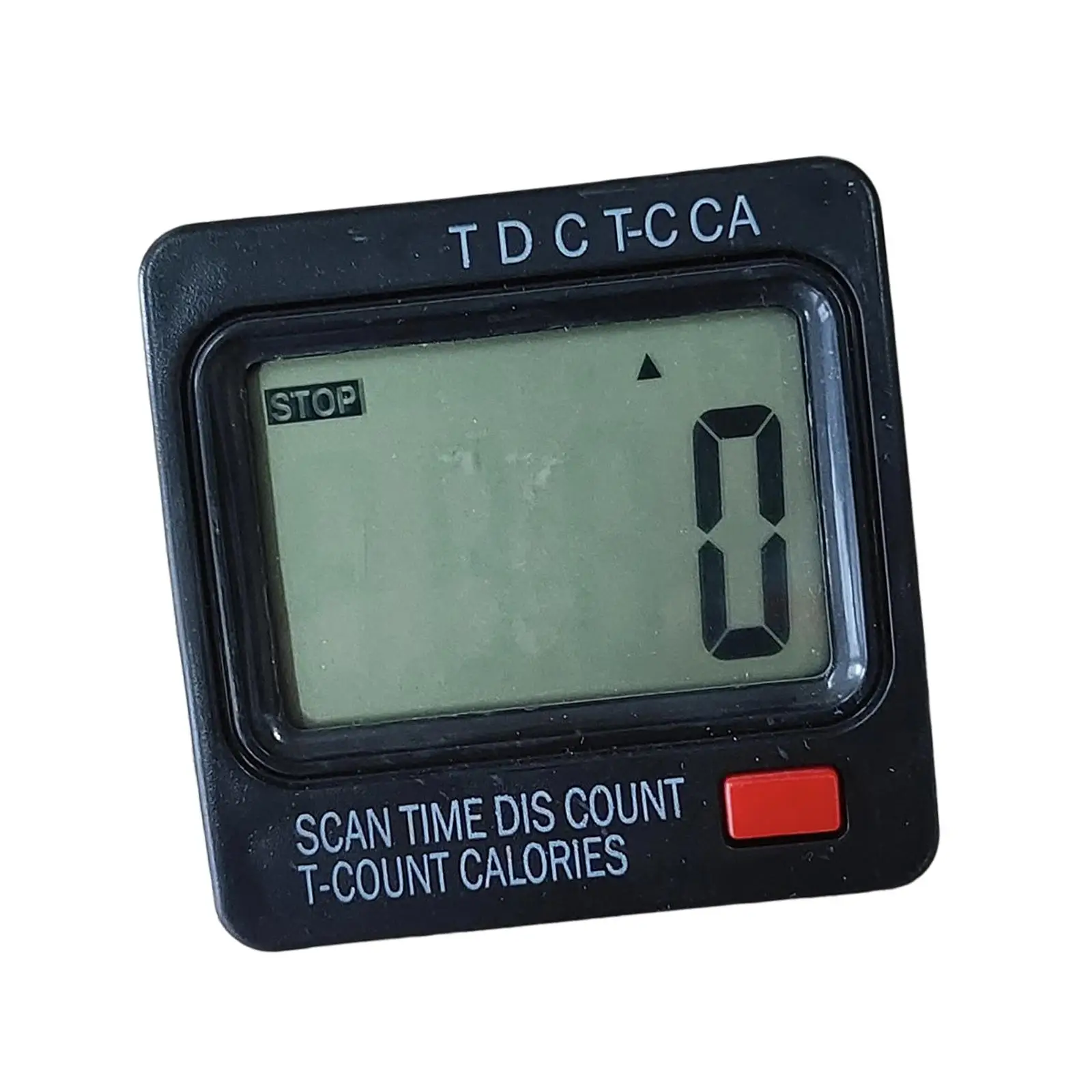 Step Counter Pedometer for Men Women Sports Horse Riding Machine Speed Time Calorie Monitor Black