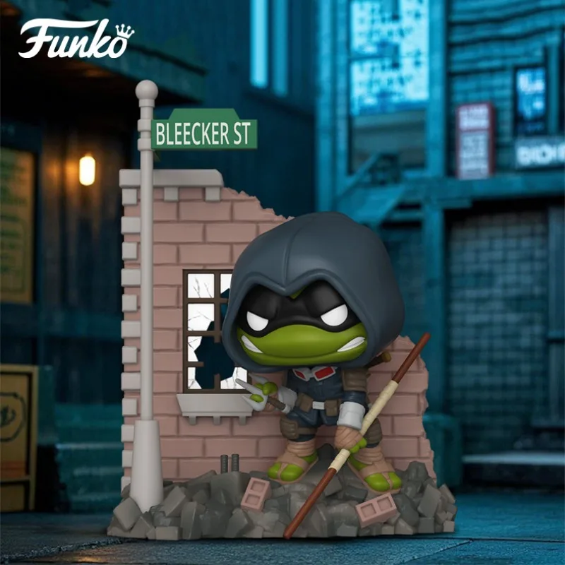 Funko POP الأصلي في سن المراهقة سلاحف النينجا دوناتيلو ليوناردو رافائيل ألعاب شخصيات الحركة للبنين بنات هدية تحصيل #6