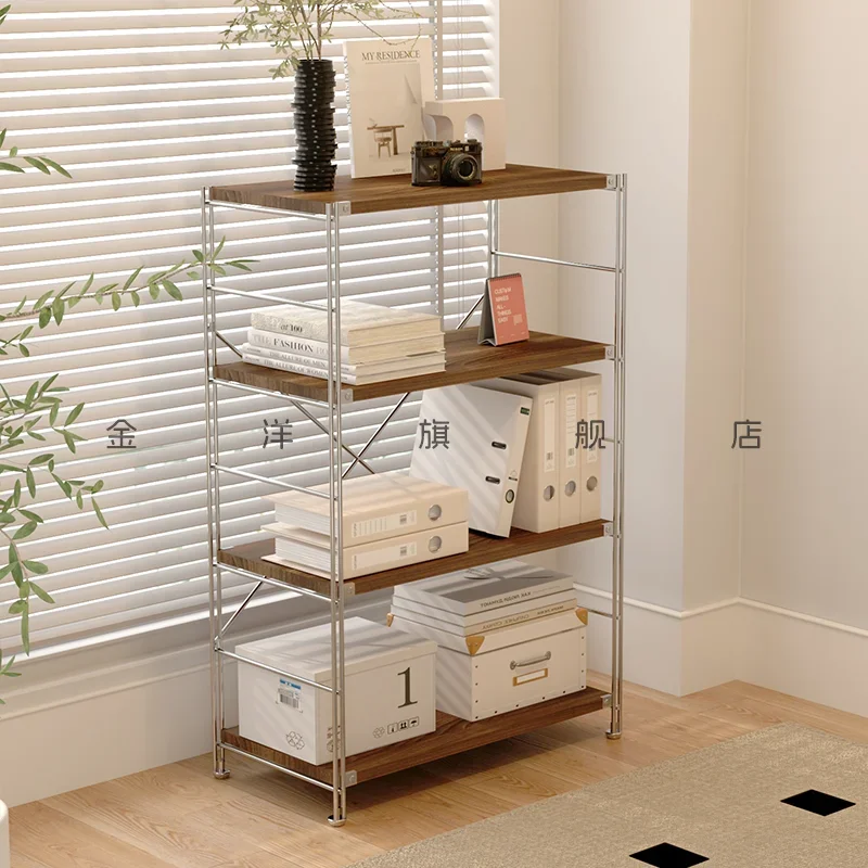 

Shelf Floor-to-ceiling multi-layer storage rack Japanese-style simple combination shelf study bedroom living room balcony kitche