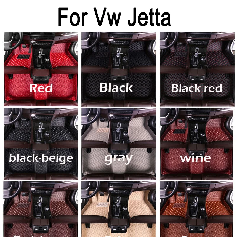 

Автомобильные коврики на заказ для Volkswagen Vw Jetta 2013-2019 лет, автомобильные аксессуары для интерьера