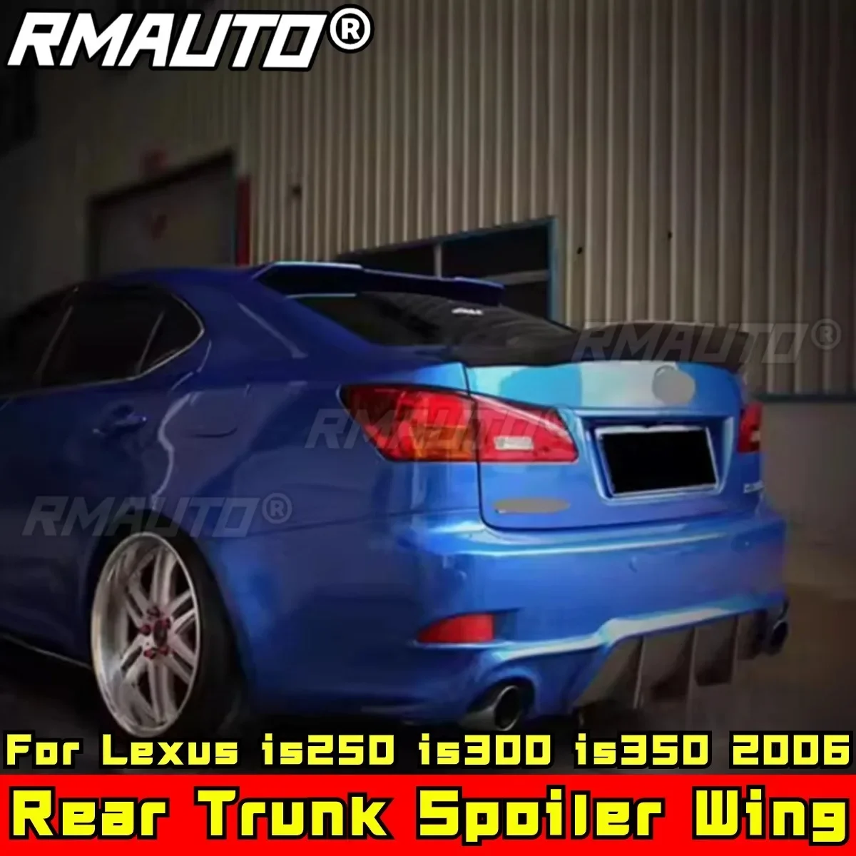 

Для Is250 Is300 Is350 Комплект кузова Задний сплиттер крыла из углеродного волокна Look R Style для Lexus Is250 Is300 Is350 2006 Автомобильные аксессуары