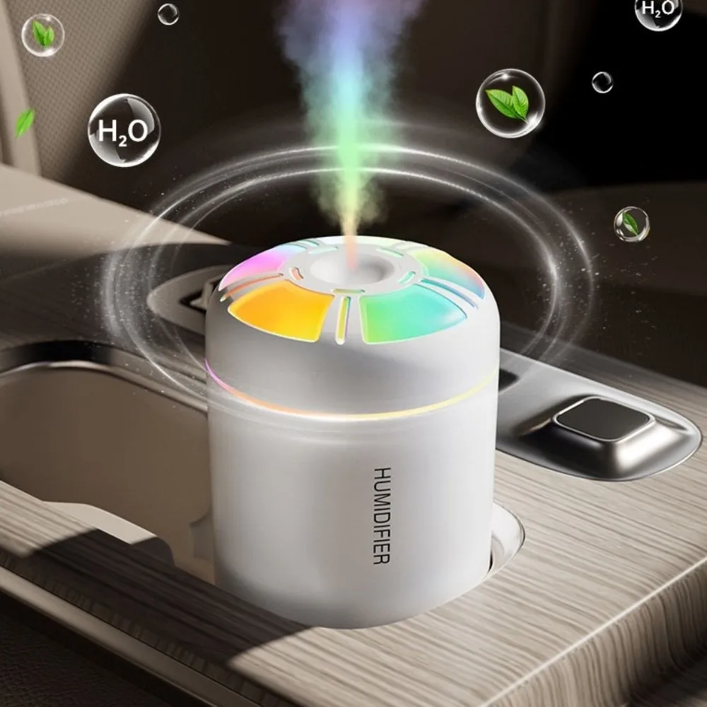 180ML Car Mini Aroma Diffuser Mist Maker LED Essential Oil Purifier Silent Operation Portable Aromatherapy Color Lights Bedroom