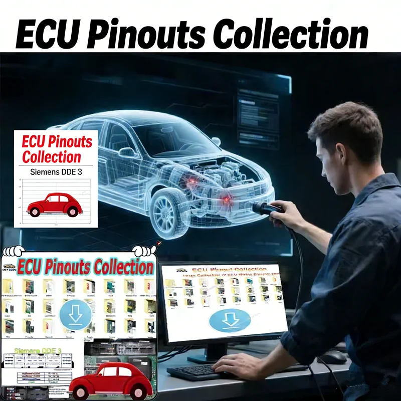 Car Repair Tool Photo Repair Guide PDF ECU Pinout Maps - Automotive ALLDATA Alternative Diagnostic Trouble Shooting Instructions