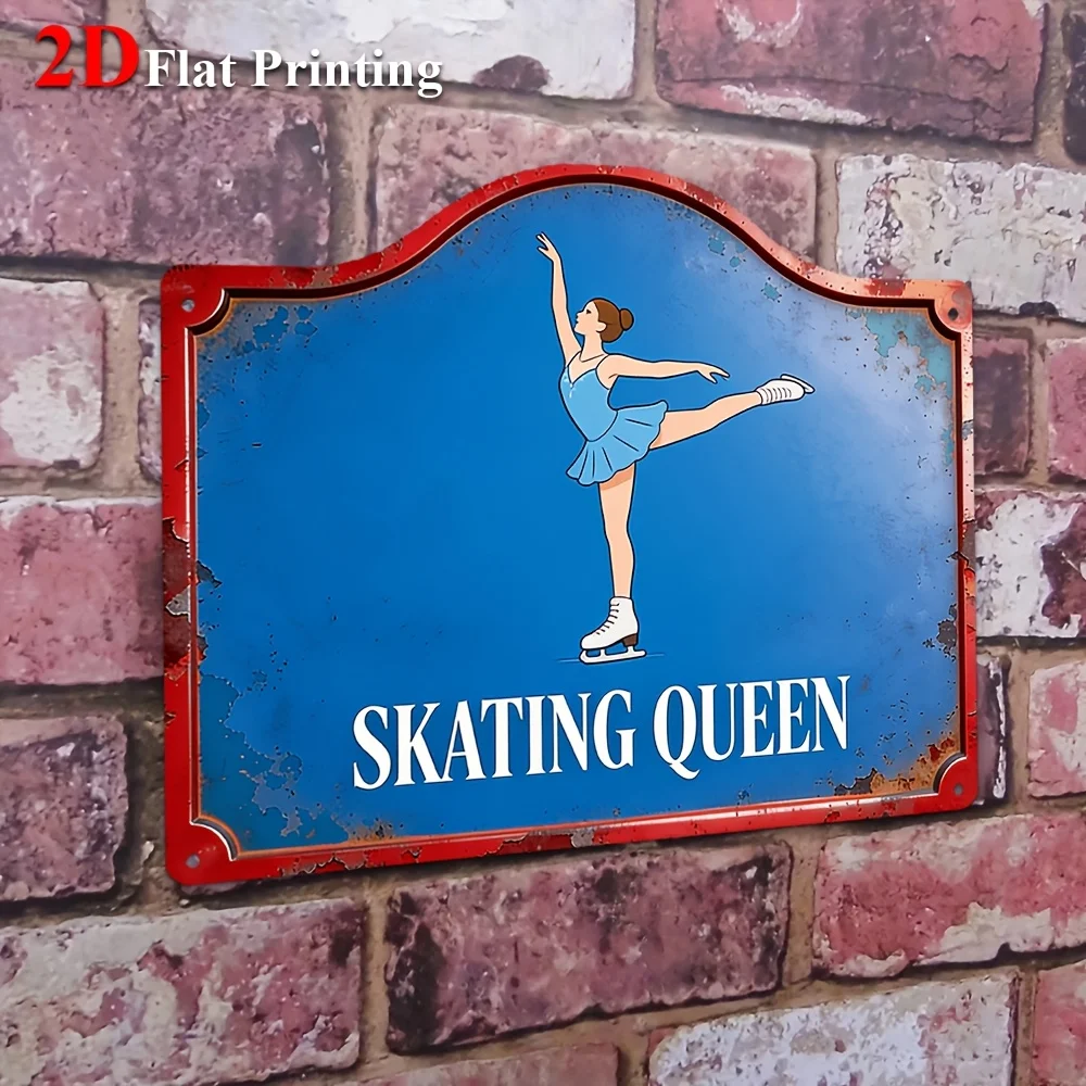 2D Flat, Signs Metal Sheet Painting 