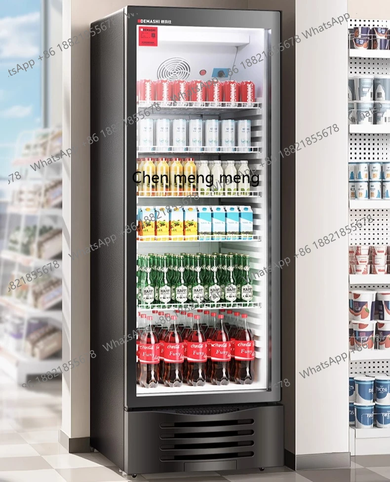 

Beverage display cabinet Air-cooled office refrigerator Commercial vertical single door refrigerator LG-318Z-A2