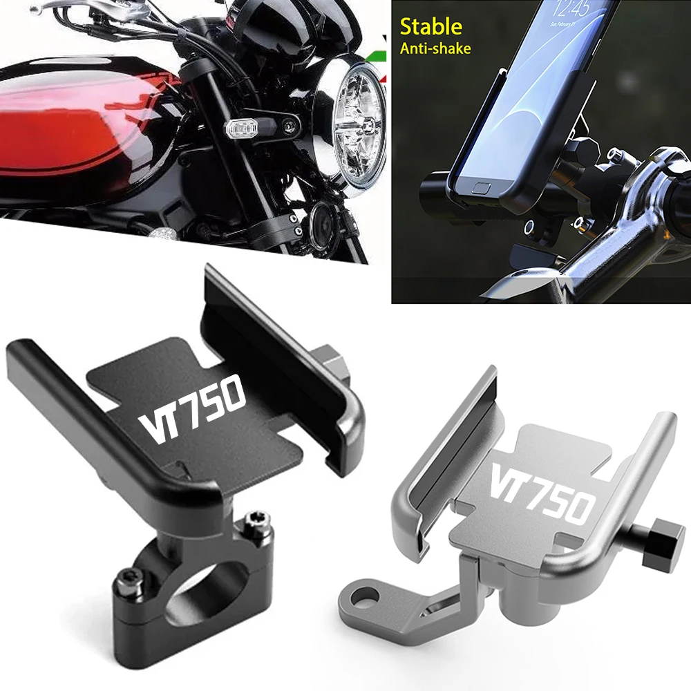 

Motorcycle Handlebar Mobile Phone Holder GPS Stand Mount Bracket For HONDA VT 750 AERO/SPIRIT/CDCD2ACE/S/RS/PHANTOM/SHADOW/CACE