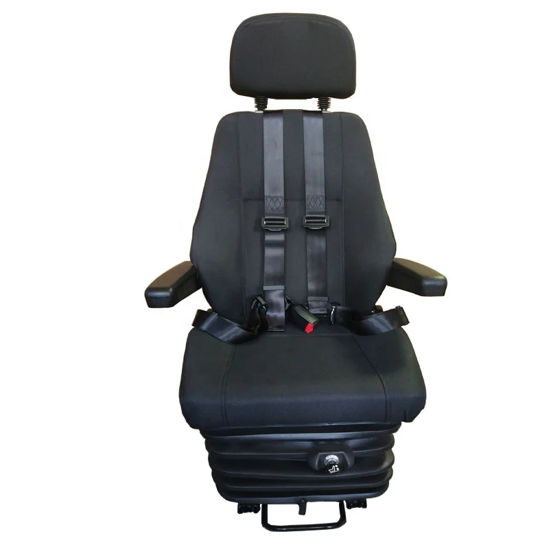 Pneumatic Suspension Driver Seat  With 12V or 24V Compressor for IIVECO  Modify RV Seat