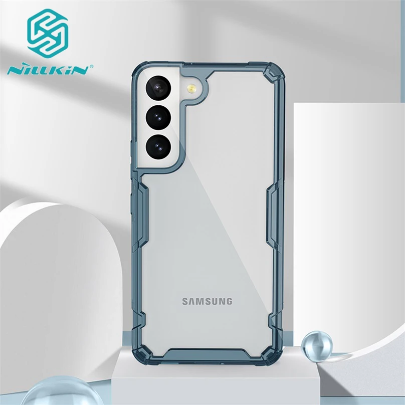 Nillkin For Samsung Galaxy S22 /S22 Ultra Case 5G Nature Transparent Clear TPU PC Protection Back Cover For Samsung S22+ Plus