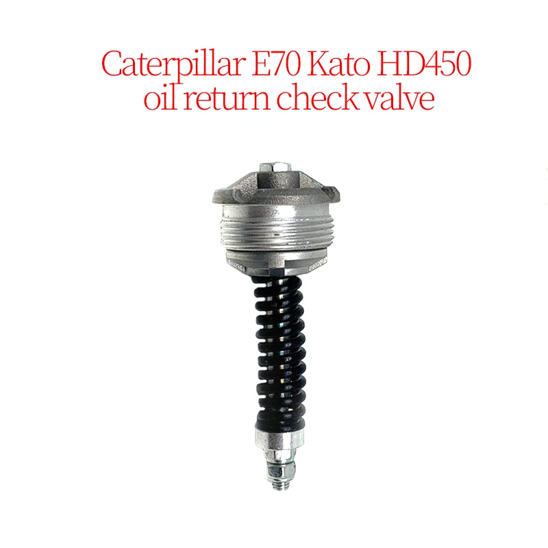 

Construction Machinery Excavator Accessories Suitable for Caterpillar E70 Kato HD450 Oil Return Check Valve (Pressure 5.0/2.0)