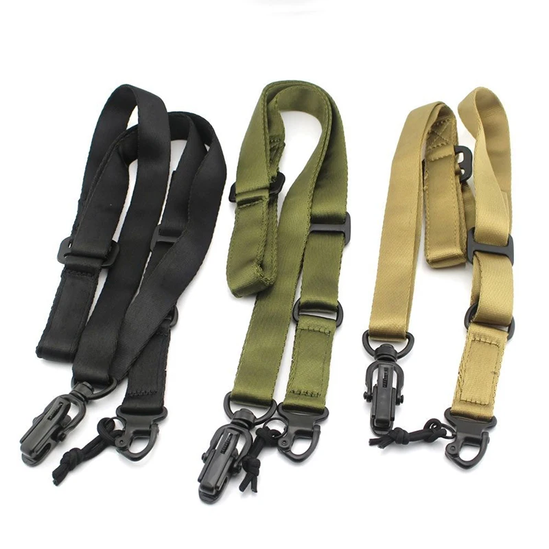 Tactical Equipment Adjustable Tactical Gun Rifle Sling MS2 mission rifle sling Strap With Hook Safety Belt