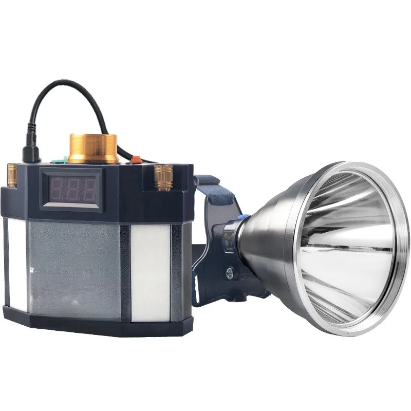 

Split type, induction headlight, strong light, head-mounted, outdoor long-range flashlight