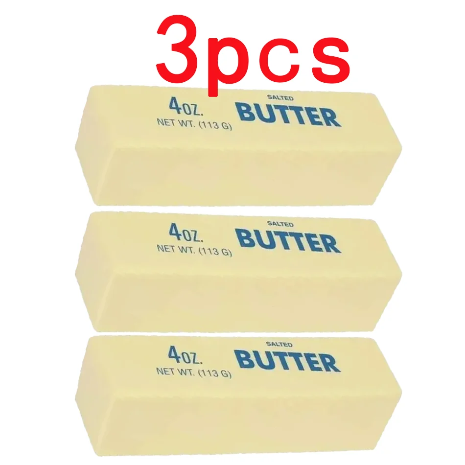 3 Modelle Butter-Squishy-Spielzeug, langsam aufsteigendes Squishy-Butter-Quetsch-Sensorikspielzeug für Erwachsene zur Linderung von Angstzuständen und Stressreduzierung