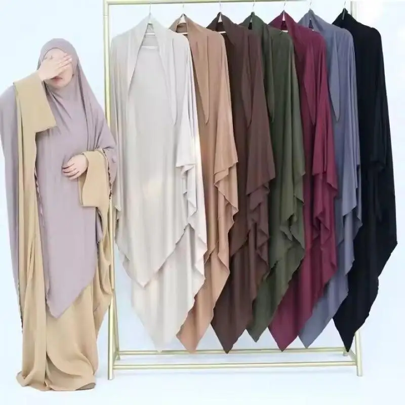 Muslim Full Cover Hijab Turban for Women Islamic Prayer Headwraps Shawl Arab Scarf Instant Headband Ramadan Eid Turkey Khimar